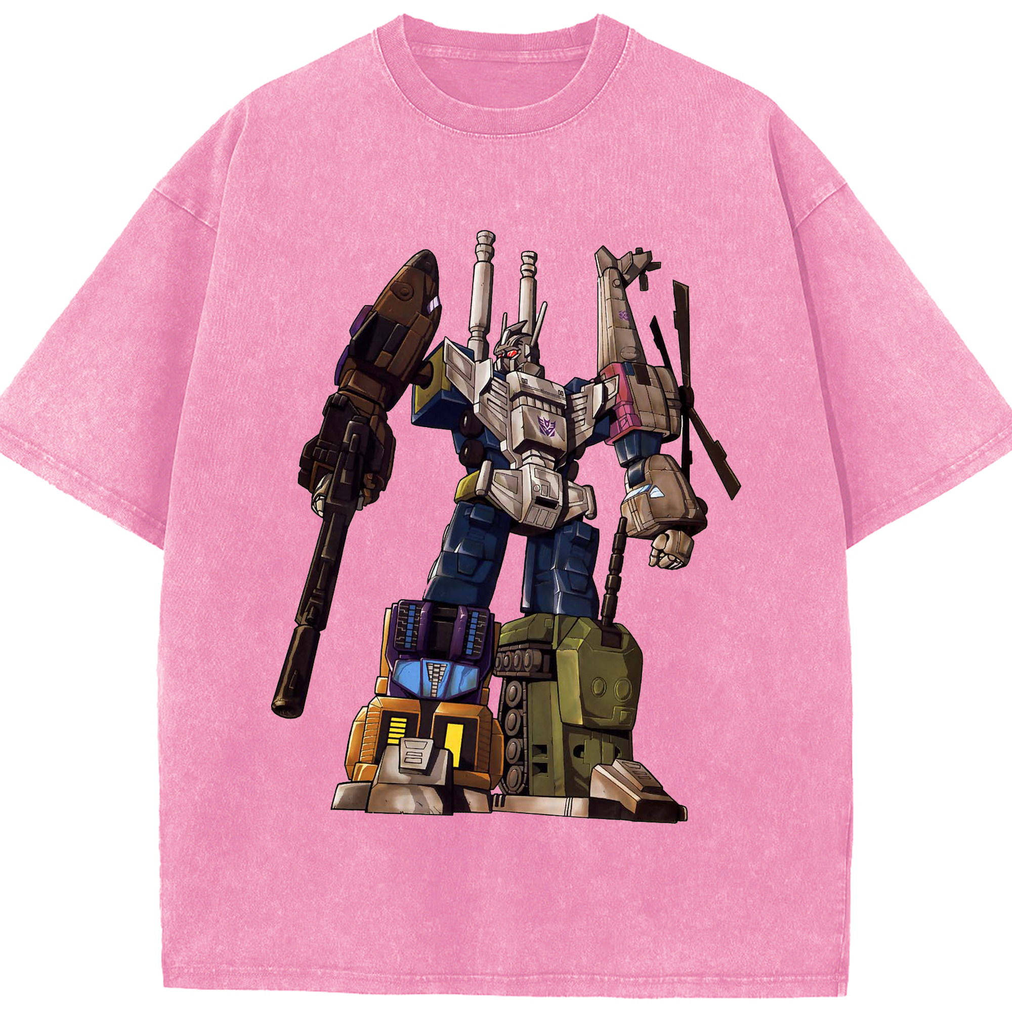 （画像用）  綿100% ヴィンテージ風 半袖Tシャツ（フロントプリント）